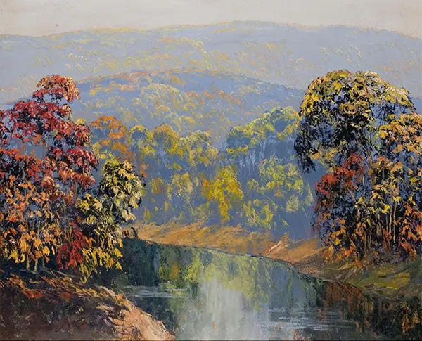 Salt Lick Creek Brown Country By John Wesley Hardrick