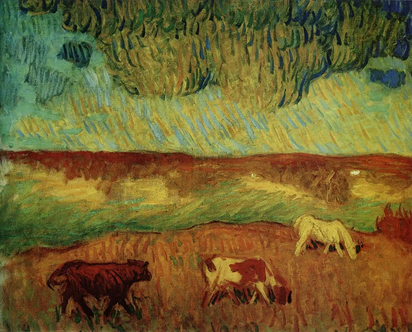 Landscape with Cows By Roderic O'Conor