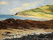 Between the Cliffs Aberystwyth By Roderic O'Conor