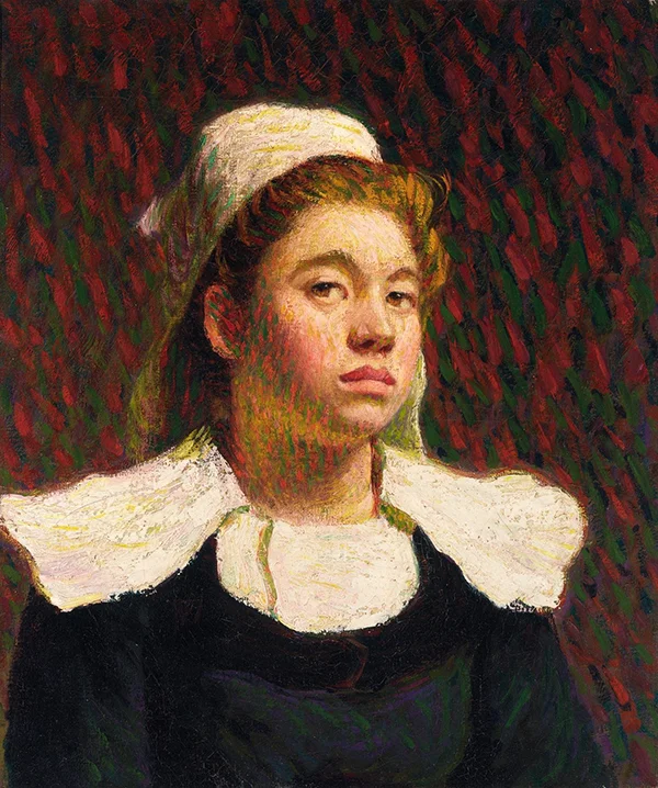 Breton Girl 1904 By Roderic O'Conor