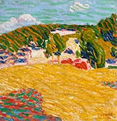 Field of Corn Pont Aven 1892 By Roderic O'Conor