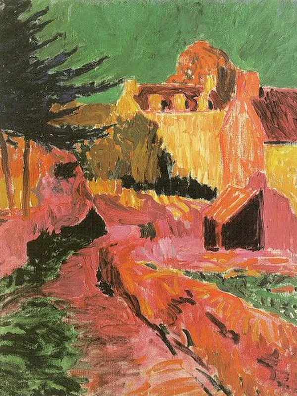 Houses of Lezaven 1894 By Roderic O'Conor