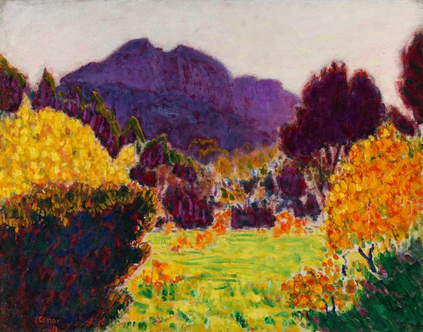 Le Cap Canaille Cassis 1913 By Roderic O'Conor