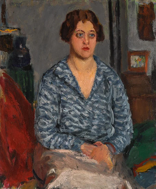Portrait of a Seated Woman By Roderic O'Conor
