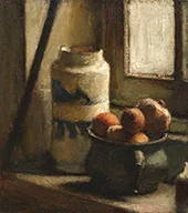 Still Life with Bowl of Fruit by a Window 1924 By Roderic O'Conor