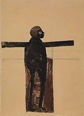 Black Jesus By Bill Traylor