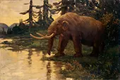 The Warren Mastodon By Charles R Knight