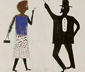 Man Woman By Bill Traylor