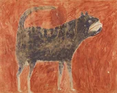 Mean Dog By Bill Traylor