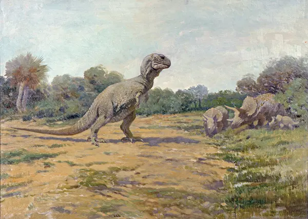 Tyrannosaurus By Charles R Knight