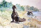 Trachodon By Charles R Knight