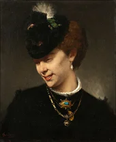 A Parisian Lady By Hugo Salmson
