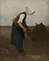 Gathering Poppies By Hugo Salmson