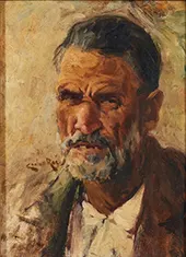 A Portrait of a Man By Carlos Reis