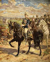 King Carlos I and his General Staff By Carlos Reis