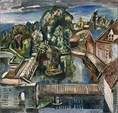 Flatford Mill 1930 By Frances Hodgkins