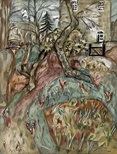 House in the Countryside By Frances Hodgkins