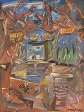 Pergola c1936 By Frances Hodgkins
