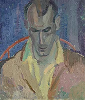 Portrait of Arthur Lett Haines 1920 By Frances Hodgkins