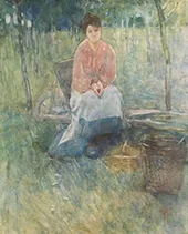 Seated Woman 1906 By Frances Hodgkins