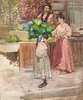 The Watermelon Seller 1903 By Frances Hodgkins