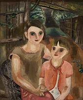 Two Children 1930 By Frances Hodgkins