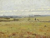 Early Morning over the Moss By Hans Andersen Brendekilde