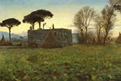 Evening in Pompei 1889 By Hans Andersen Brendekilde