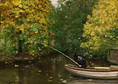 Fishing Boy 1880 By Hans Andersen Brendekilde