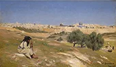 Jerusalem from the South East 1890 By Hans Andersen Brendekilde