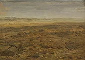 Landscape from the Arab Desert 1889 By Hans Andersen Brendekilde