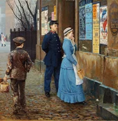 November First 1884 By Hans Andersen Brendekilde
