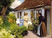 Old Line's Birthday 1916 By Hans Andersen Brendekilde