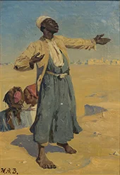 Standing Arab 1890 By Hans Andersen Brendekilde