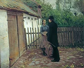 The Farewell By Hans Andersen Brendekilde