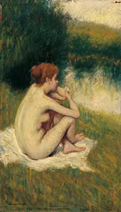 After Bath By Federico Zandomeneghi