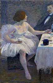 A Visit in the Dressing Room 1886 By Federico Zandomeneghi