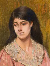 Head of Woman By Federico Zandomeneghi