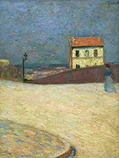 Little House in Montmartre 1875 By Federico Zandomeneghi