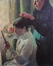Mother and Daughter By Federico Zandomeneghi