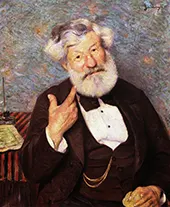 Portrait of the Doctor 1881 By Federico Zandomeneghi