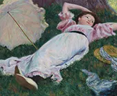 Reclining Woman 1890 By Federico Zandomeneghi
