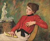 Reflection 1895 By Federico Zandomeneghi