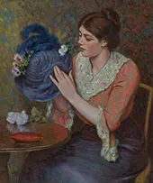 The Hat Maker c1895 By Federico Zandomeneghi