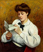 The Letter By Federico Zandomeneghi