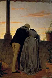 The Lovers 1866 By Federico Zandomeneghi
