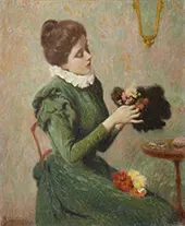 The Milliner By Federico Zandomeneghi