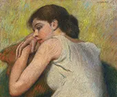 The Model at Rest By Federico Zandomeneghi