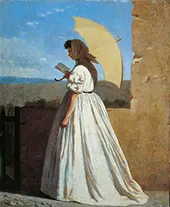 The Reader 1865 By Federico Zandomeneghi