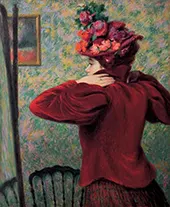 The Red Jacket 1885 By Federico Zandomeneghi